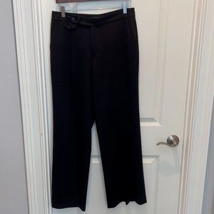 Lauren Black Wool Trousers